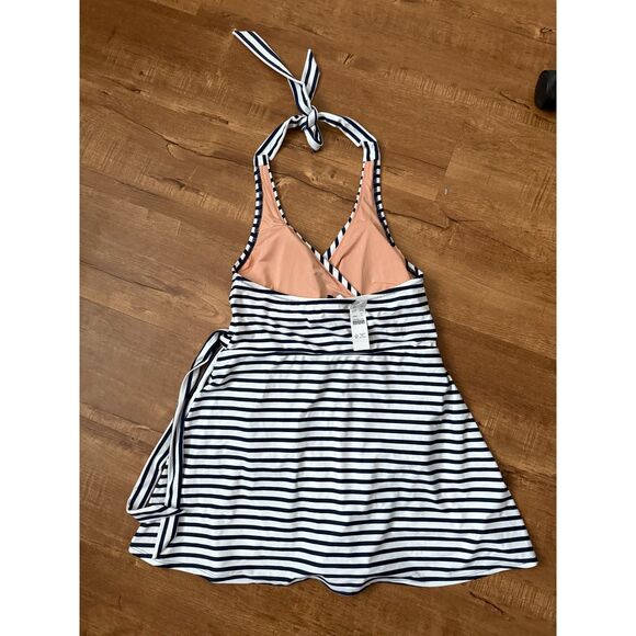 J. Crew Halter wrap swim dress size 6 - Picture 3 of 8